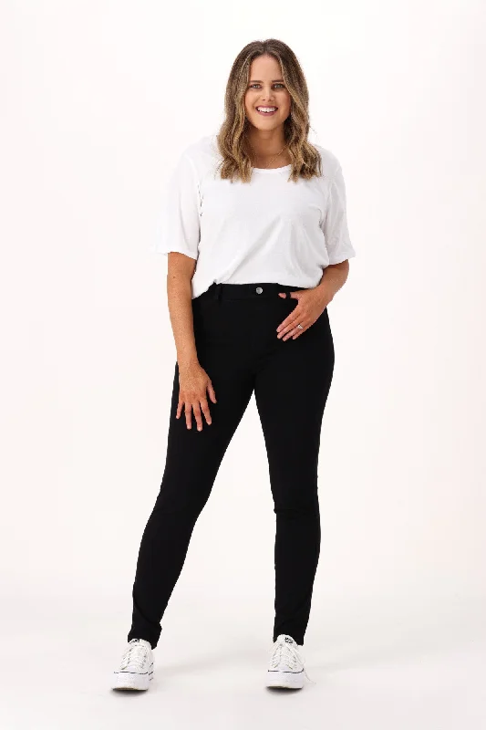 Betty Basics Stanford Stretch Denim Jegging Black