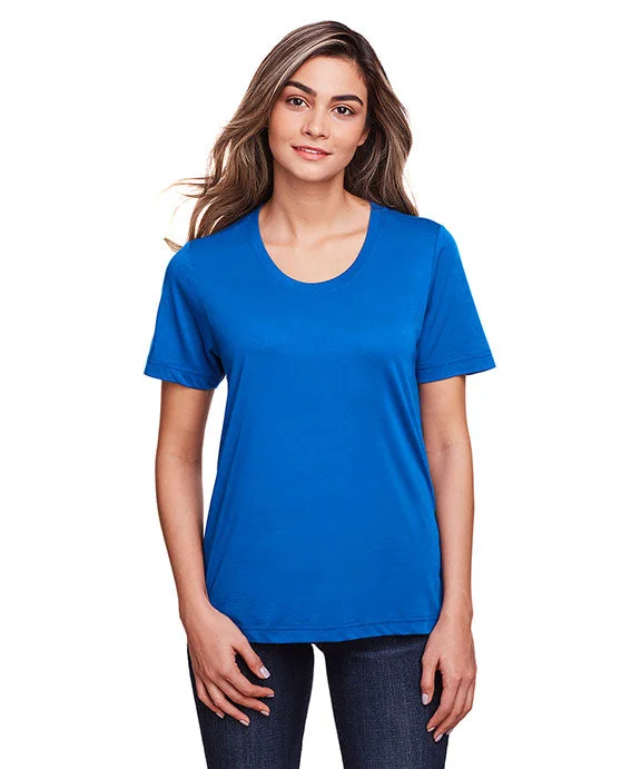 CE111W - Core 365 Ladies Fusion ChromaSoft™ Performance T-Shirt | True Royal