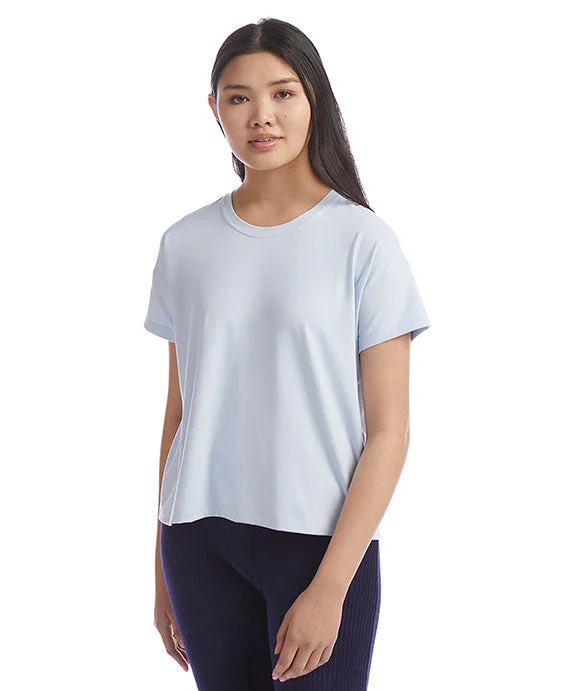 CHP130 - Champion Ladies Relaxed Essential T-Shirt | Collage Blue