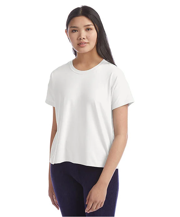 CHP130 - Champion Ladies Relaxed Essential T-Shirt | White