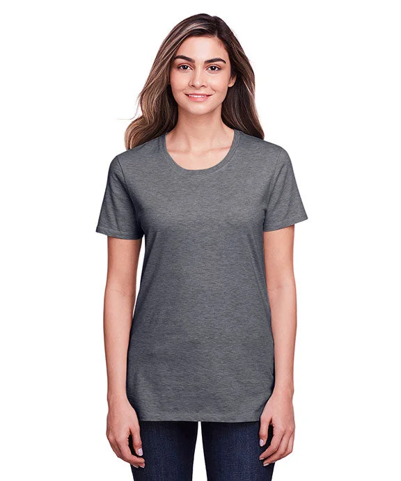 IC47WR - Fruit of the Loom Ladies ICONIC™ T-Shirt | Charcoal Heather