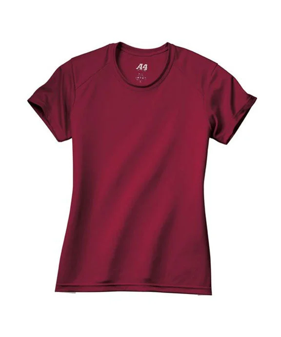 NW3201 - A4 Cooling Performance Ladies Crew Neck T-Shirt | Cardinal