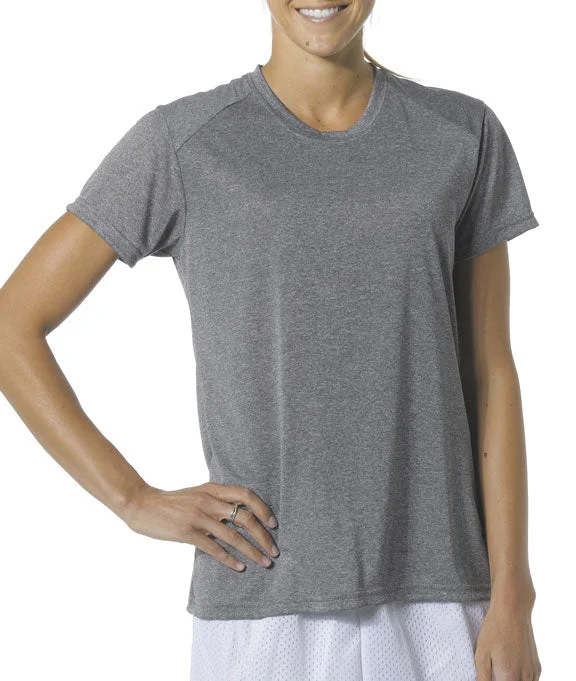 NW3201 - A4 Cooling Performance Ladies Crew Neck T-Shirt | Graphite