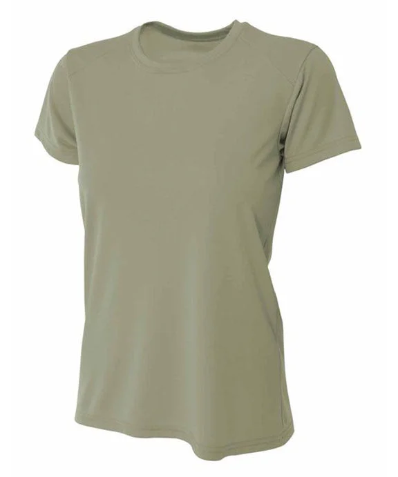 NW3201 - A4 Cooling Performance Ladies Crew Neck T-Shirt | Olive