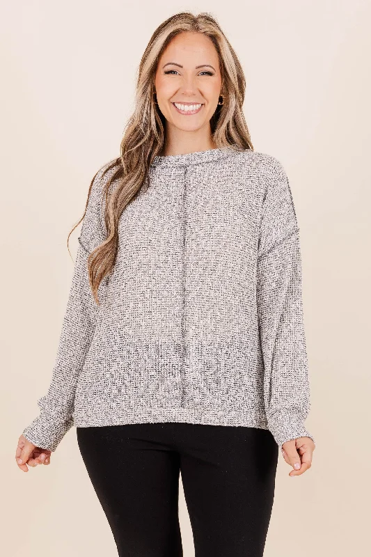 Chill It Out Sweater, Grey