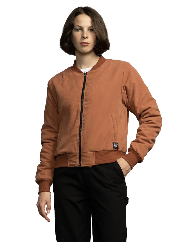 Opus Dot Bomber Jacket in Clay