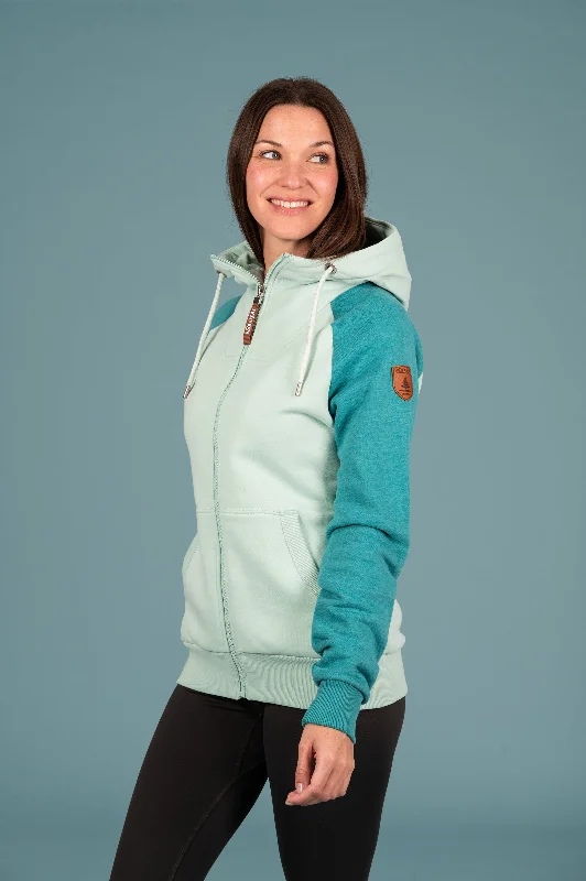 Tori Full-Zip Hoodie Lake Lichen